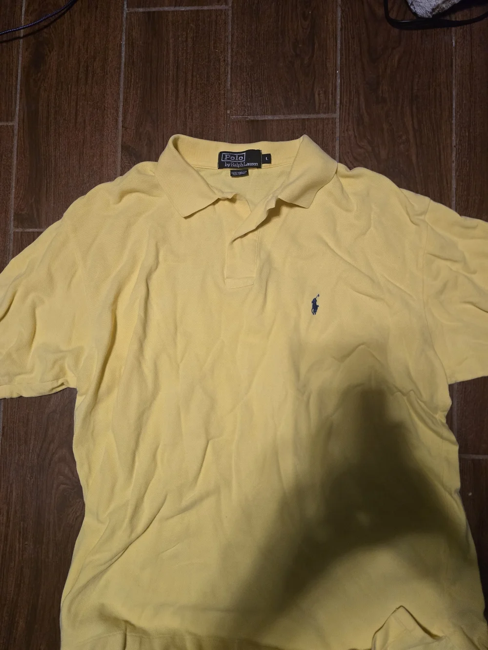 Polo by Ralph Lauren Yellow Men’s Classic Pique Polo Shirt
